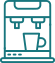 Coffee machine icon